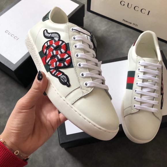 NEWGucci leather casual shoes small white shoes main image 5